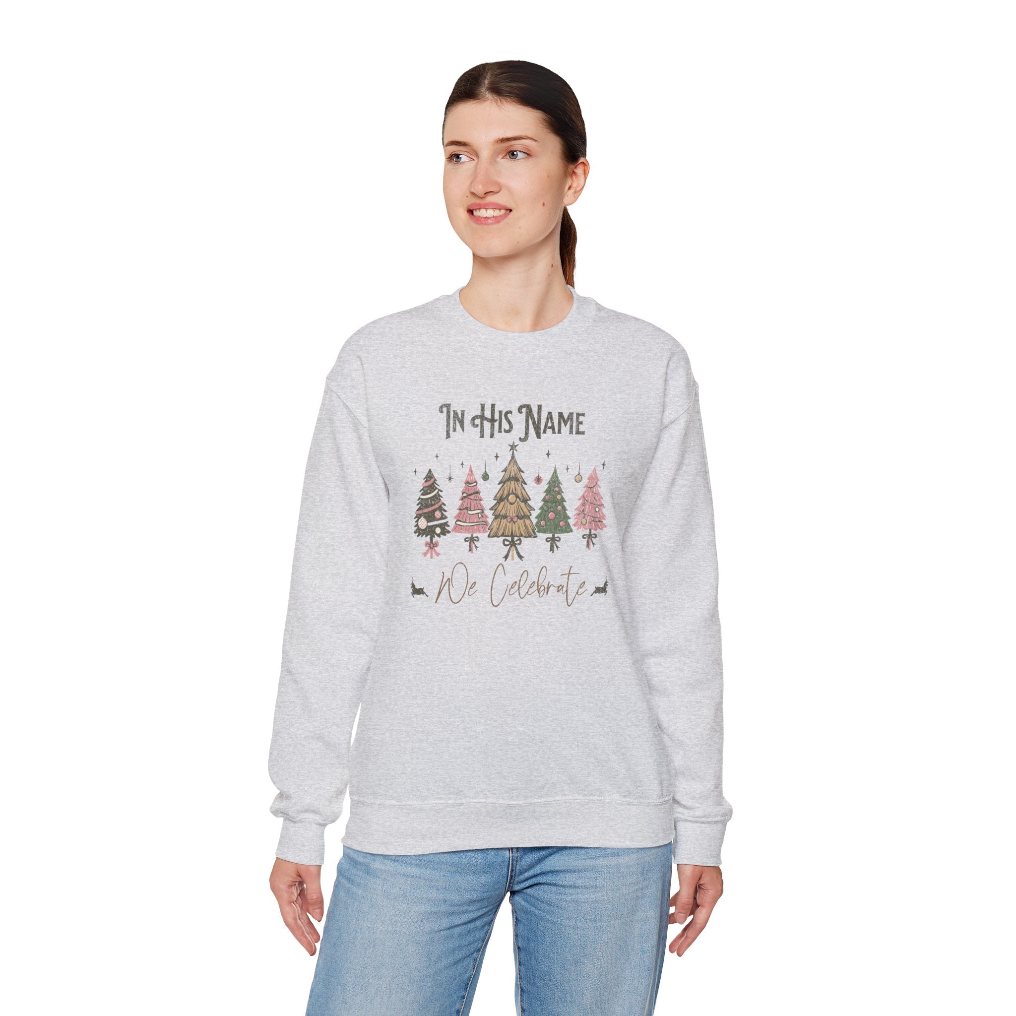 Christmas Celebration Crewneck Sweatshirt - 