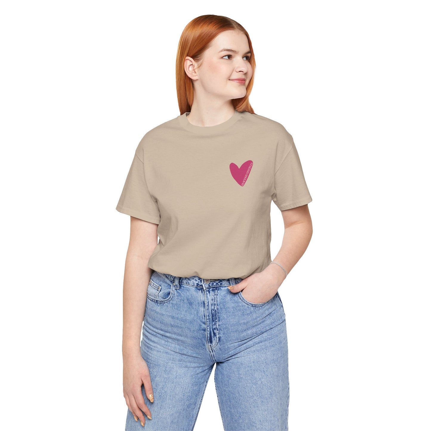 Hearts with Verses about Love Unisex Tee