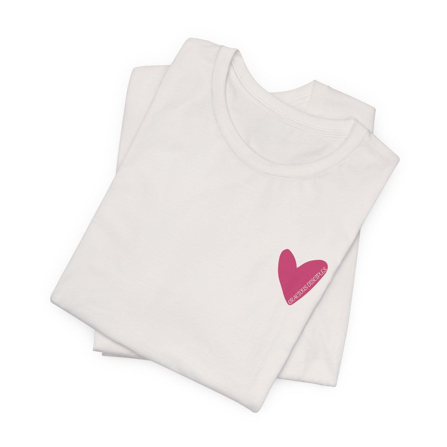 Hearts with Verses about Love Unisex Tee