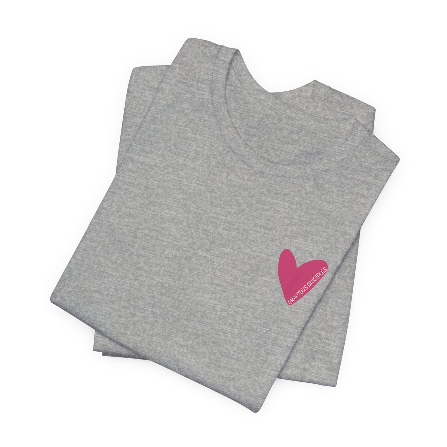 Hearts with Verses about Love Unisex Tee