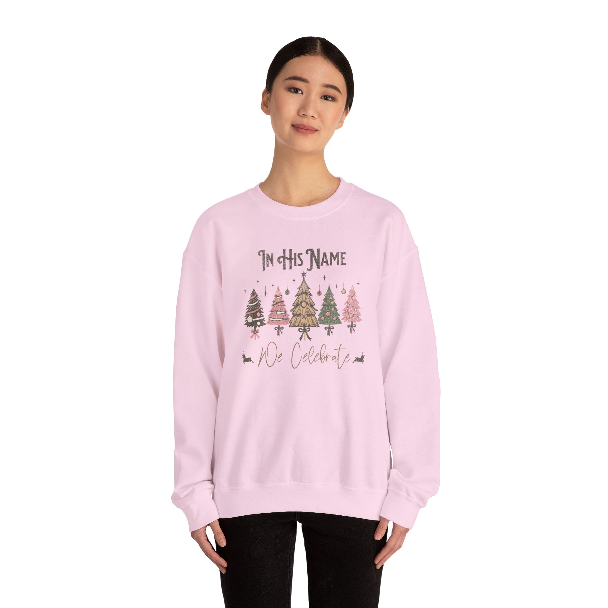 Christmas Celebration Crewneck Sweatshirt - 