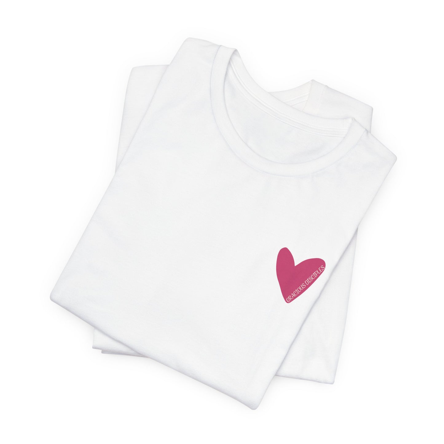 Hearts with Verses about Love Unisex Tee