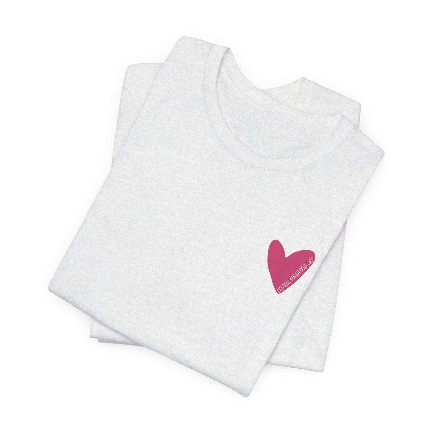 Hearts with Verses about Love Unisex Tee