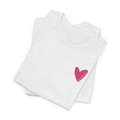 Hearts with Verses about Love Unisex Tee