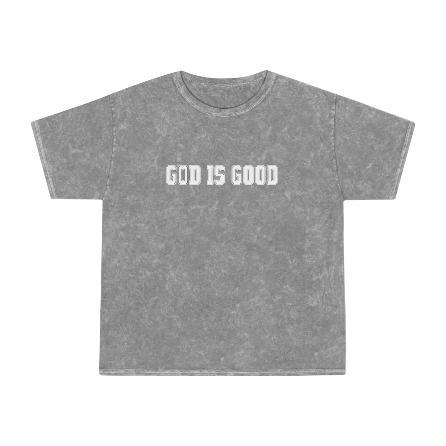 Unisex Mineral Wash 'God is Good' T-Shirt