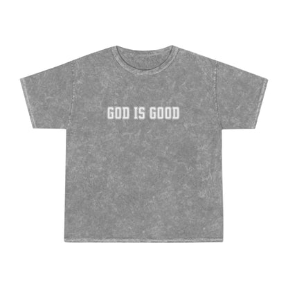 Unisex Mineral Wash 'God is Good' T-Shirt