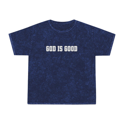 Unisex Mineral Wash 'God is Good' T-Shirt