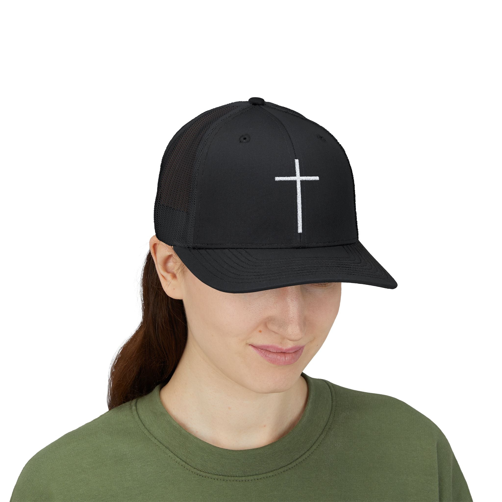 Faith-Inspired Snapback Trucker Cap