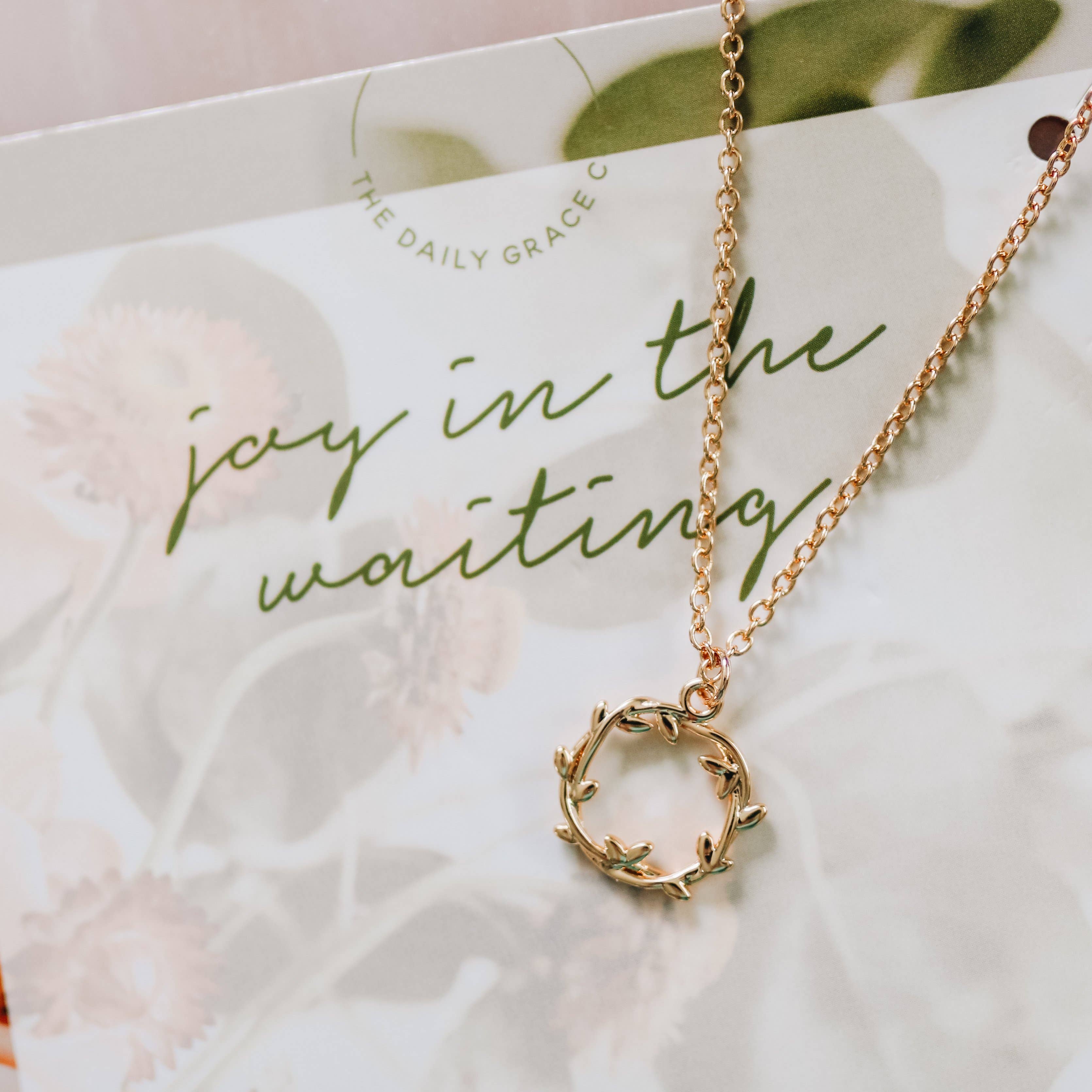 Joy in the Waiting Necklace