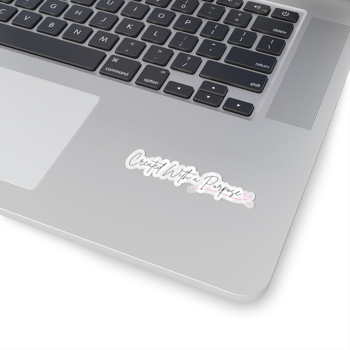 Inspirational Kiss-Cut Stickers - 'Created With a Purpose' - Perfect for Laptops & Journals