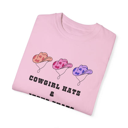 Cowgirl Hats & Jesus Chats Unisex Garment-Dyed T-Shirt