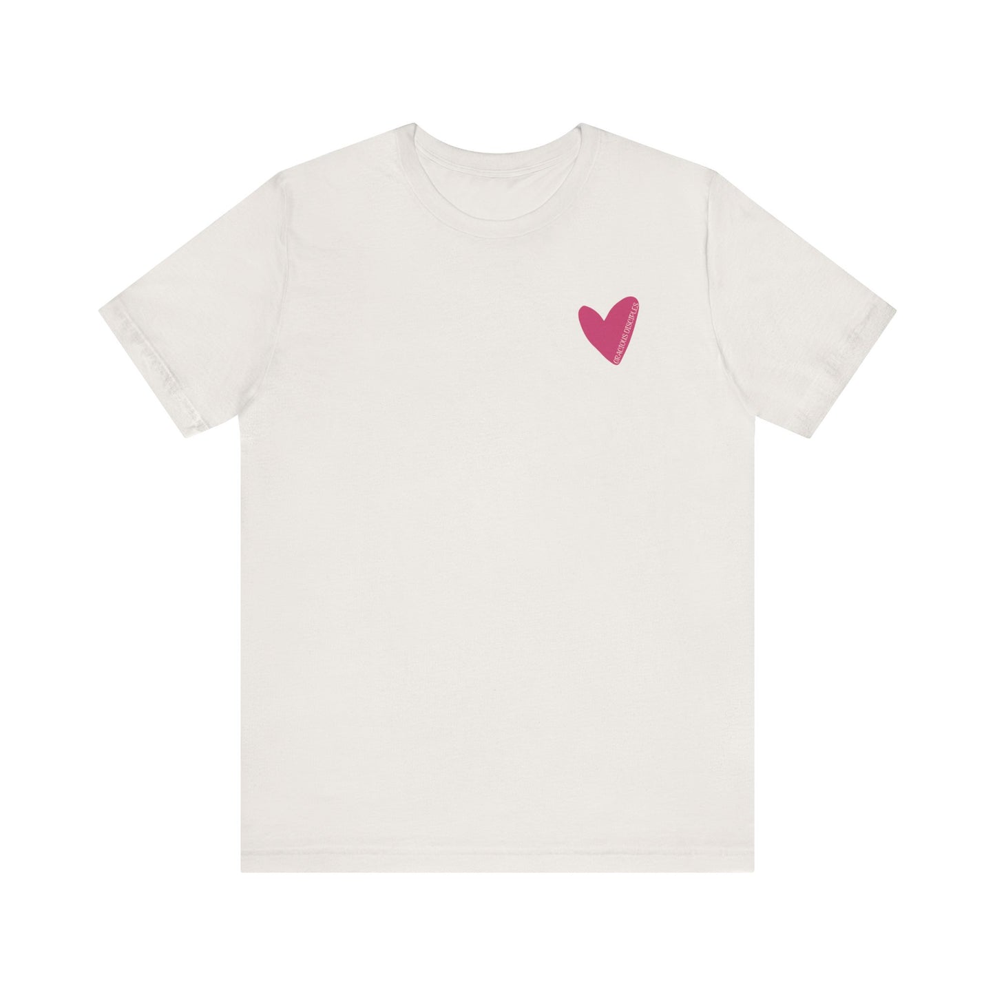 Hearts with Verses about Love Unisex Tee