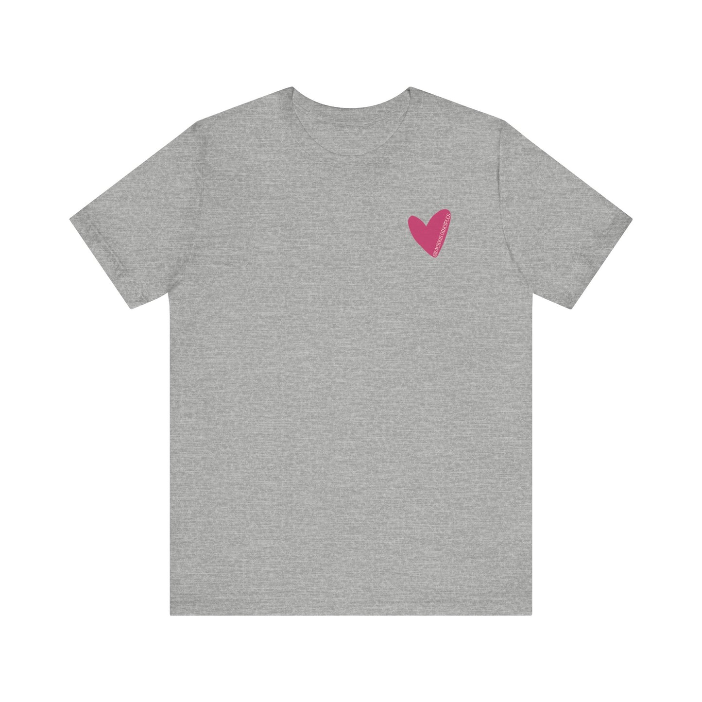 Hearts with Verses about Love Unisex Tee