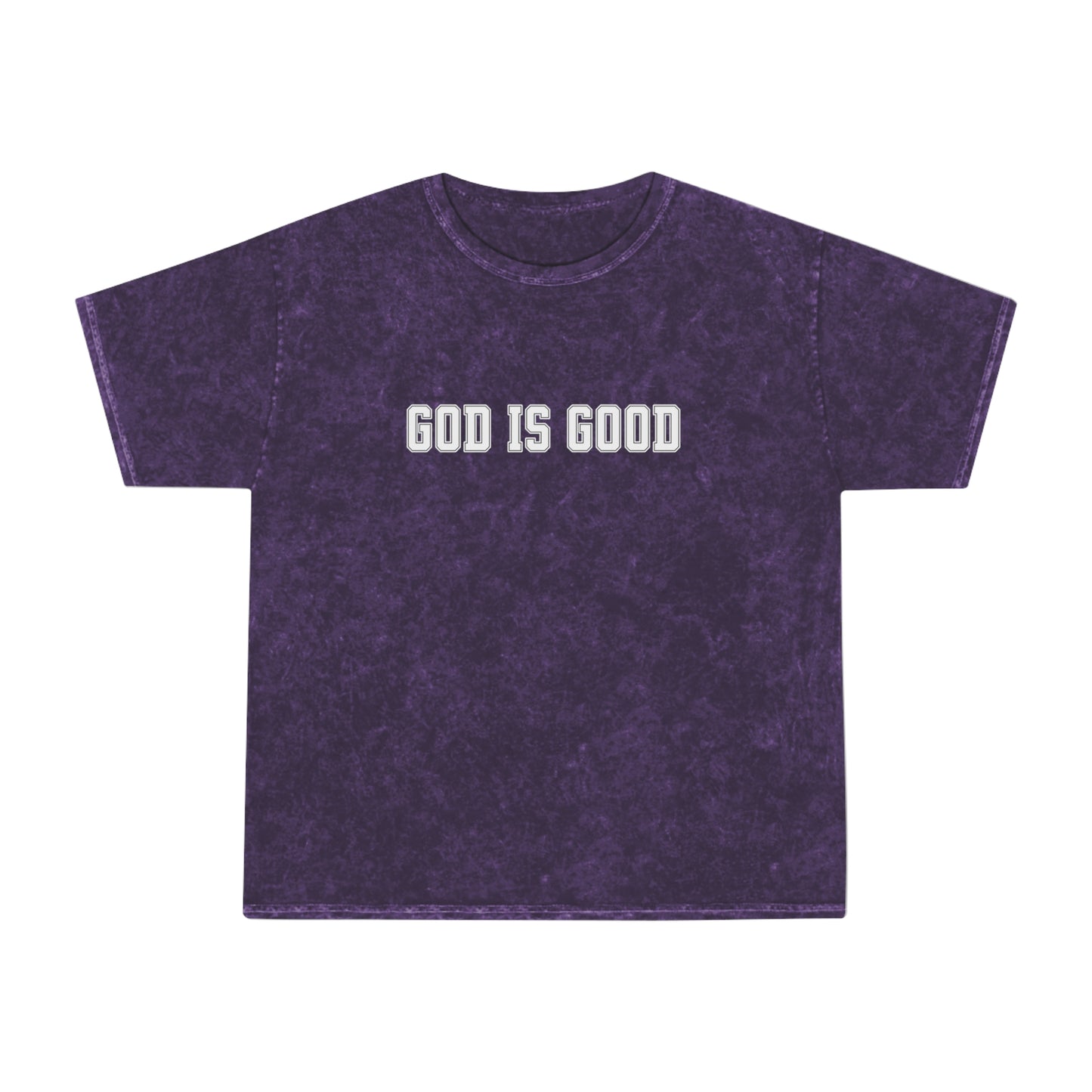 Unisex Mineral Wash 'God is Good' T-Shirt