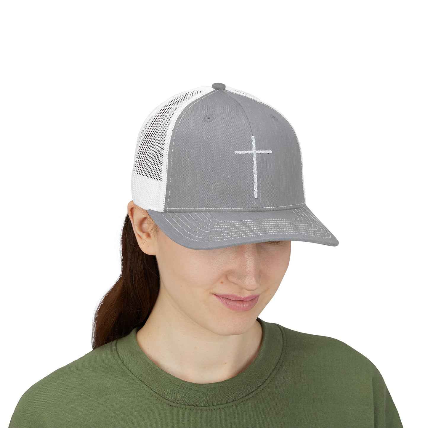 Faith-Inspired Snapback Trucker Cap