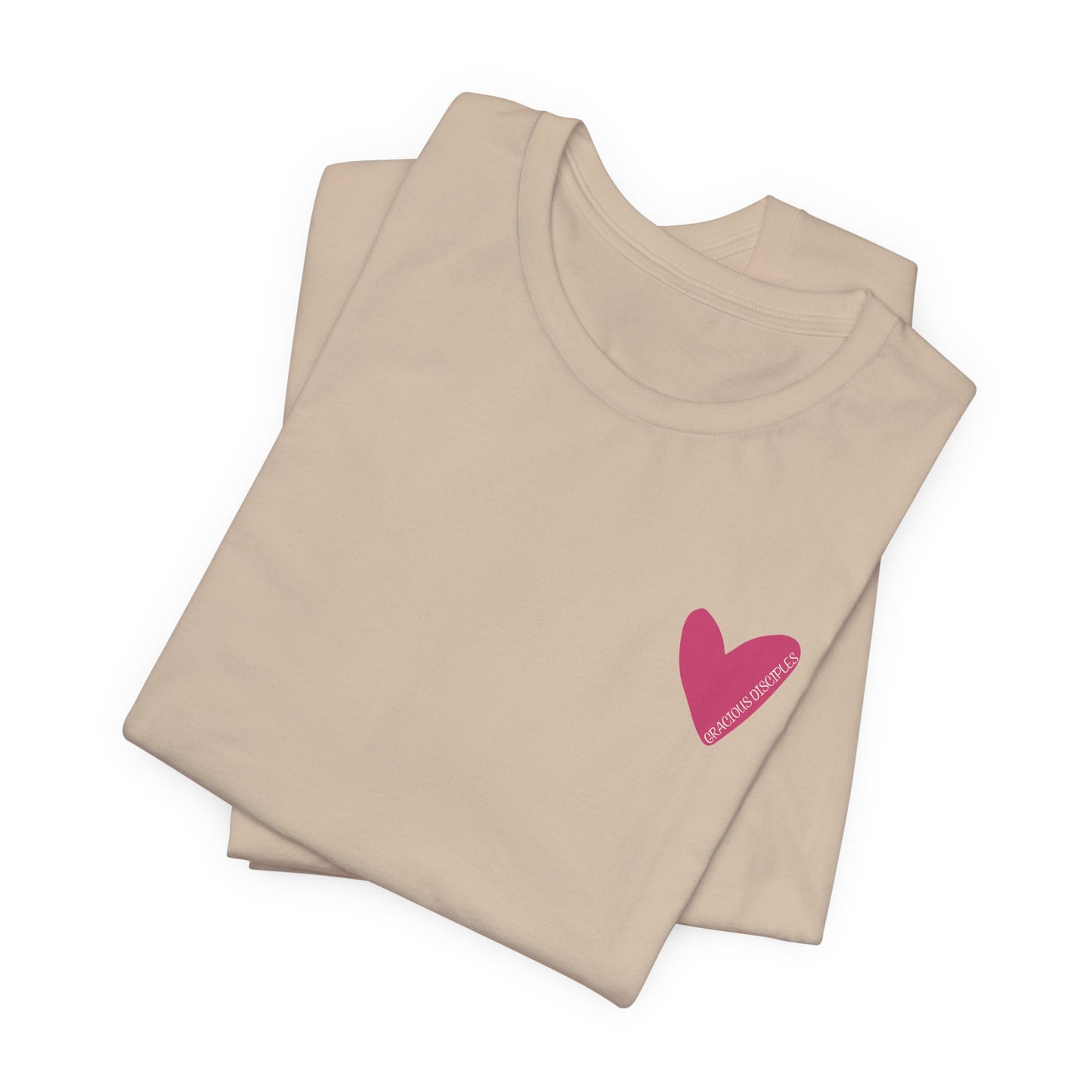 Hearts with Verses about Love Unisex Tee